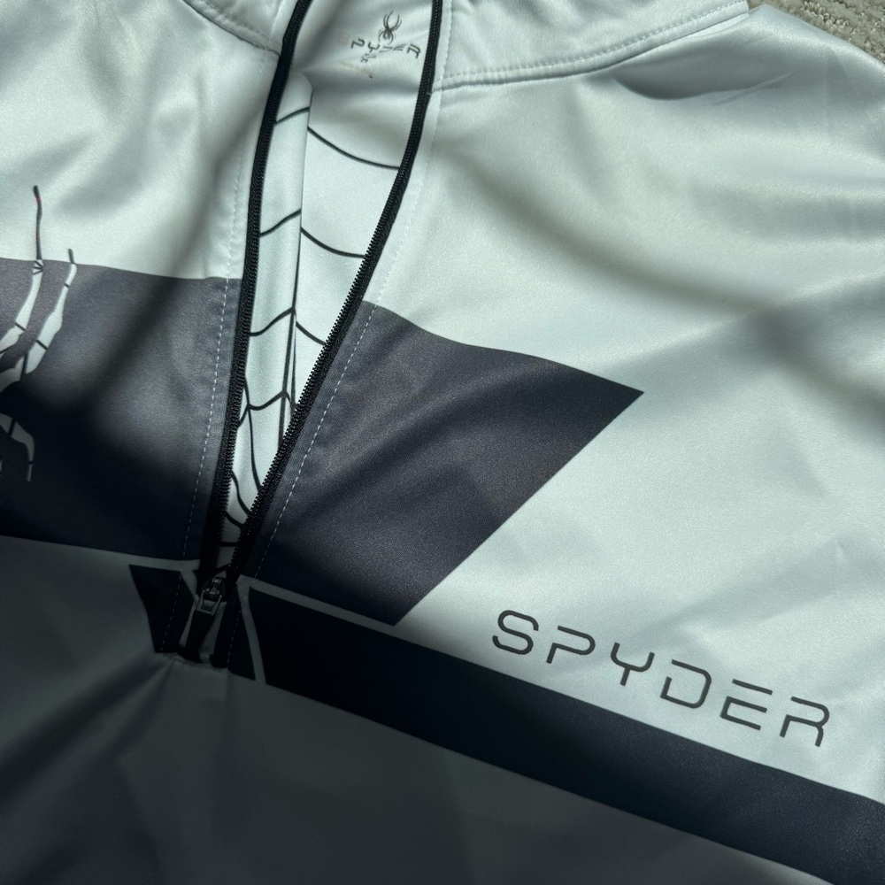 Spyder Gray and Black Athletic Shirt